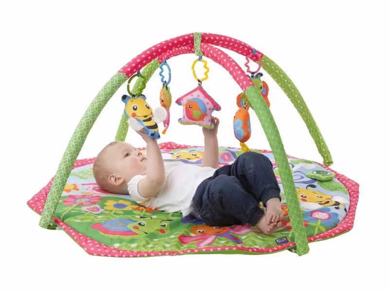 تشک بازی کودک طرح درخت صورتی playgro كد 182655