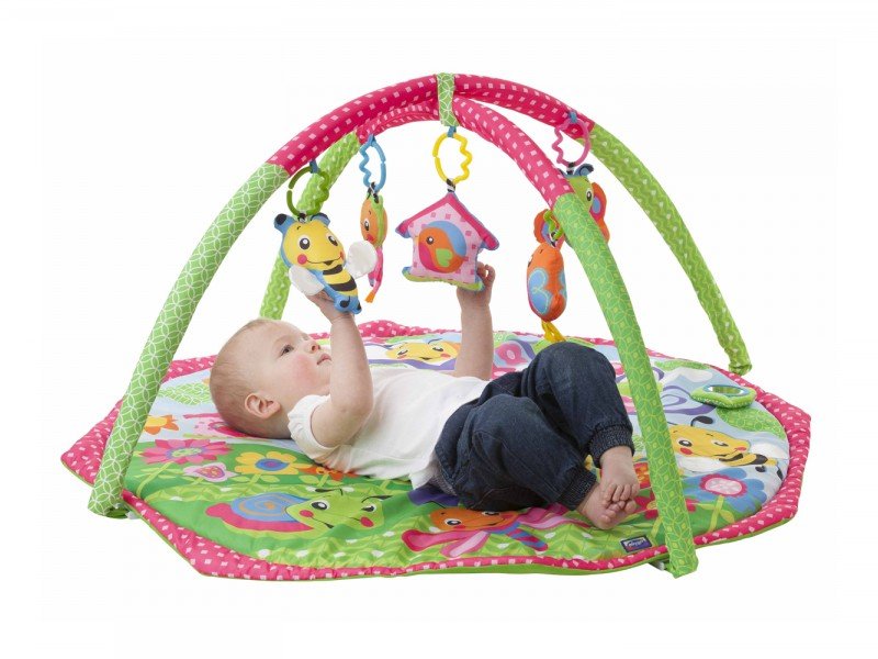 تشک بازی کودک طرح درخت صورتی playgro كد 182655