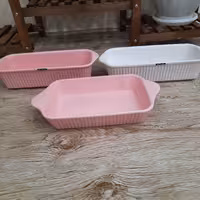 ظرف سرامیکی  مناسب قرار دادن در فر مخصوص لازانیا