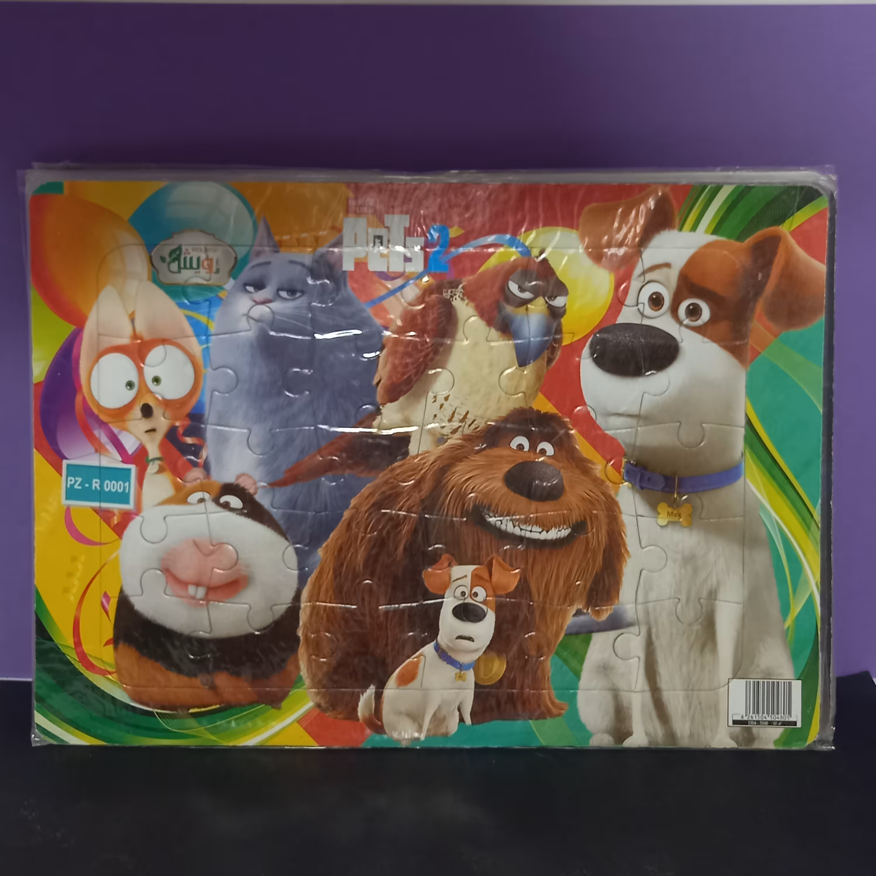 پازل 35 تیکه کودکانه در طرح های کارتونی