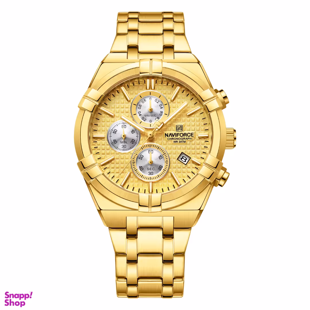 ساعت عقربه ای مردانه نیوی فورس مدل 8042 GGG