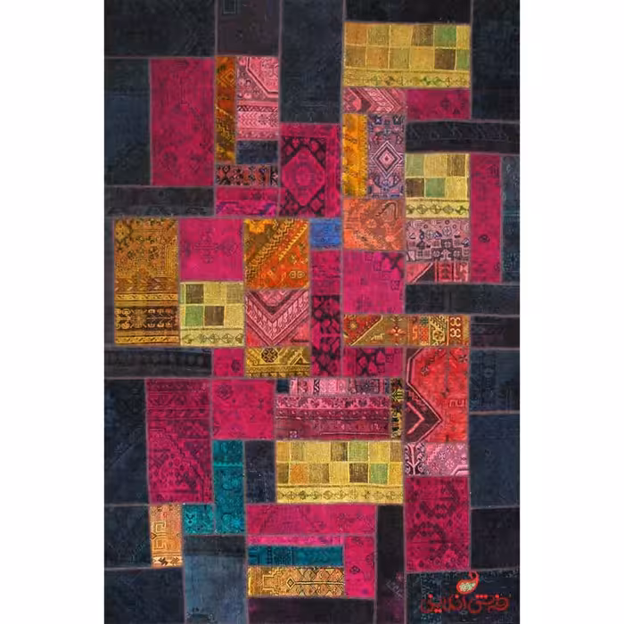 فرش دستباف کلاژ کد 847