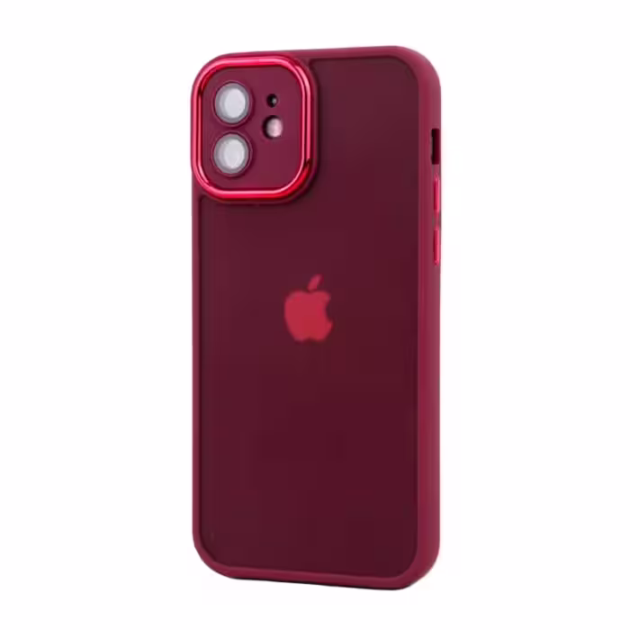 کاور مدل آیرون متال  محافظ لنزدار مناسب برای گوشی موبایل آیفون iPhone 12