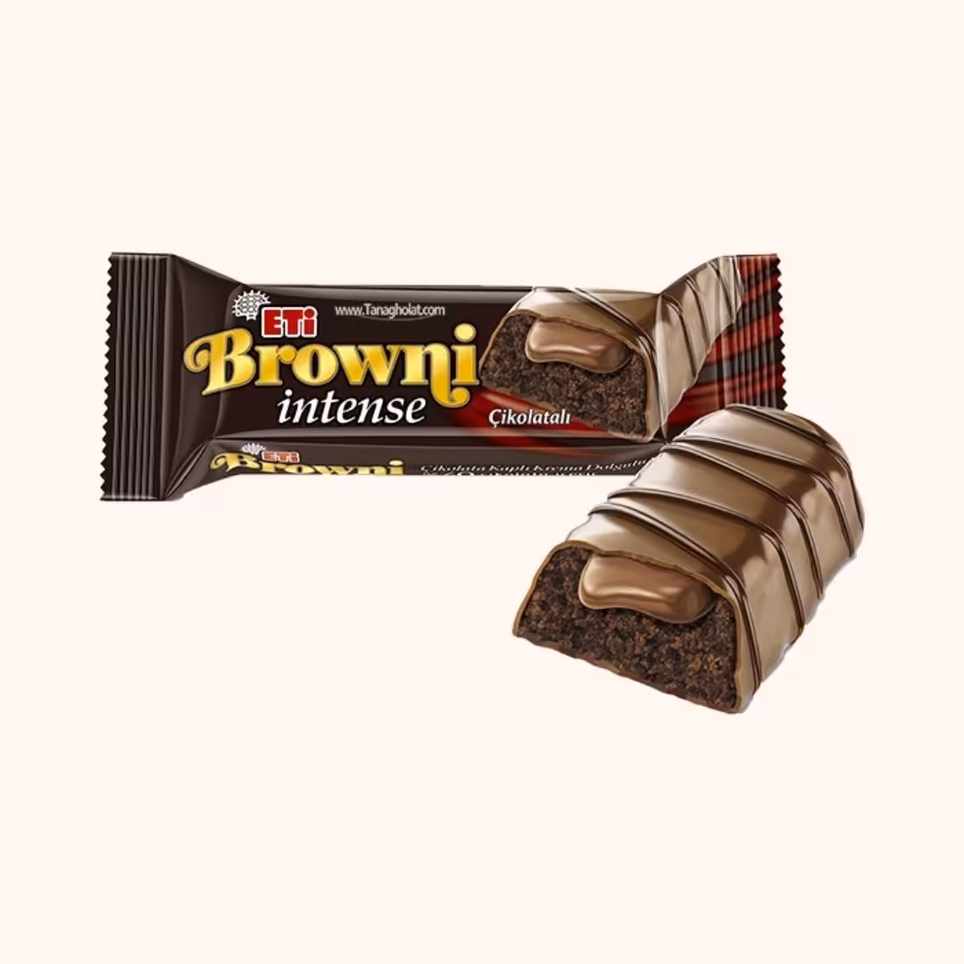 کیک براونی اتی با روکش شکلاتی 50 گرم
