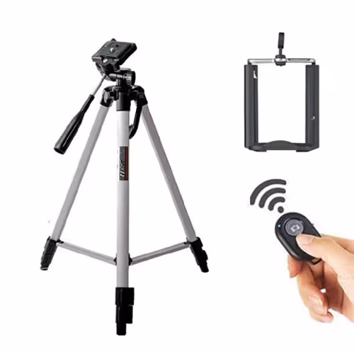 سه پایه موبایل ویفنگ همراه ریموت و هولدر موبایل Weifeng 330A Tripod