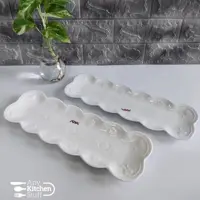 رولت خوری برند ARKA طرح برجسته سفید