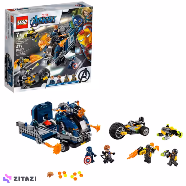 لگو سوپر هیرو کد 76143