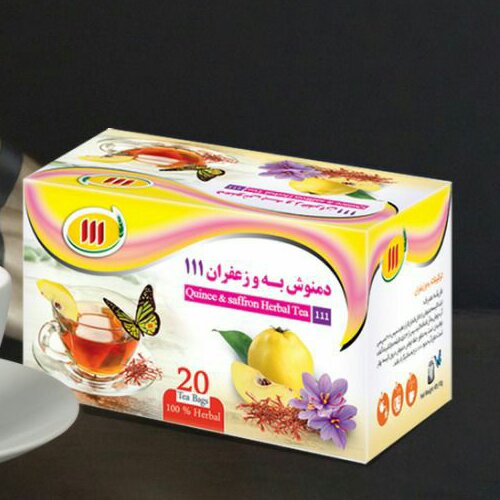 دمنوش به و زعفران111