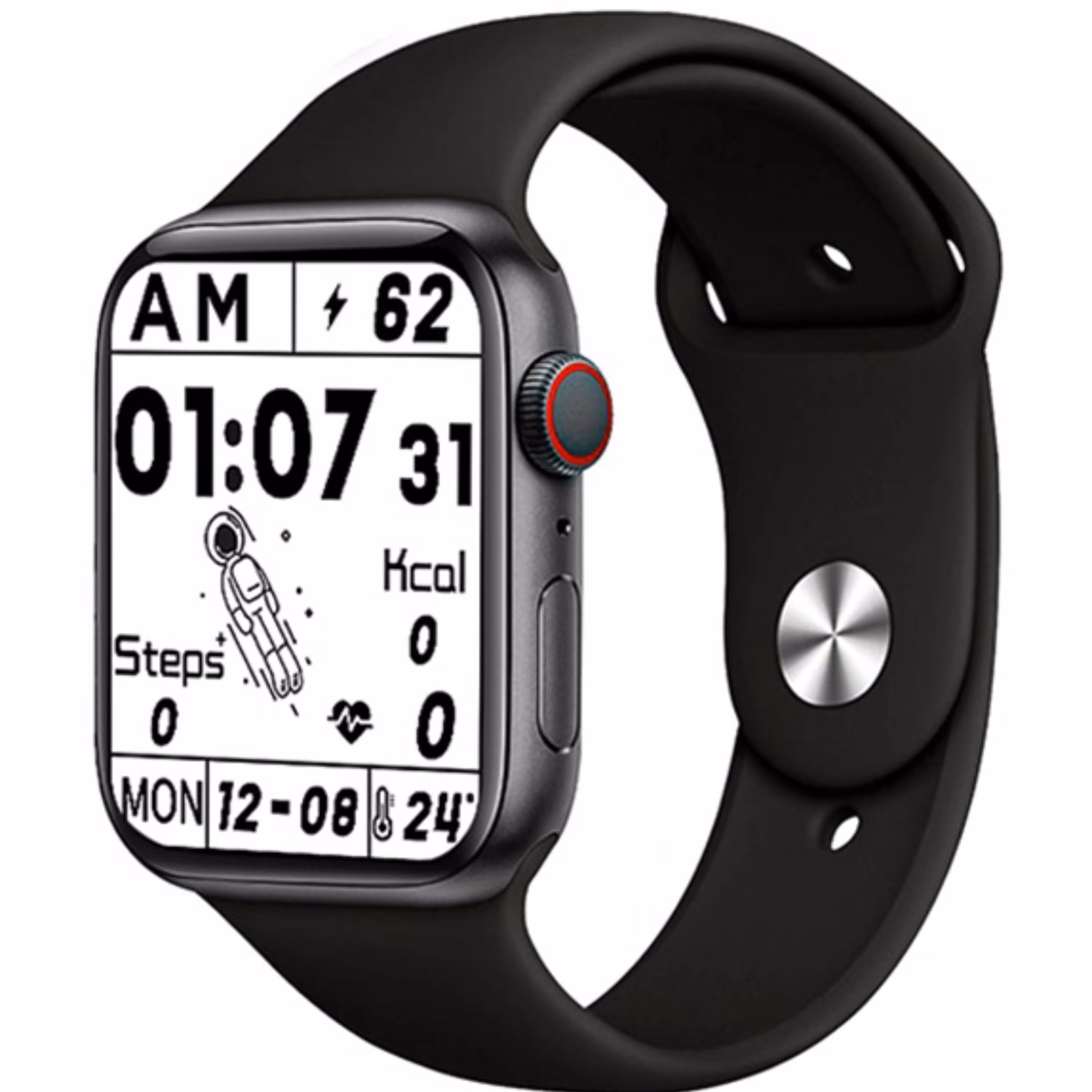 ساعت هوشمند مدل FK100 مشکی (سیم کارت خورنیست)