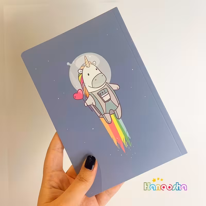 دفتر 50 برگ سویل طرح یونیکورن | Believe in your Dreams
