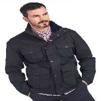 کاپشن آبی مردانه NY71 NAVY اورجینال Barbour