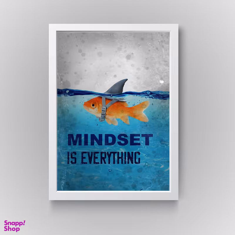 تابلو مدل دکوراتیو انگیزشی mindset کد N268