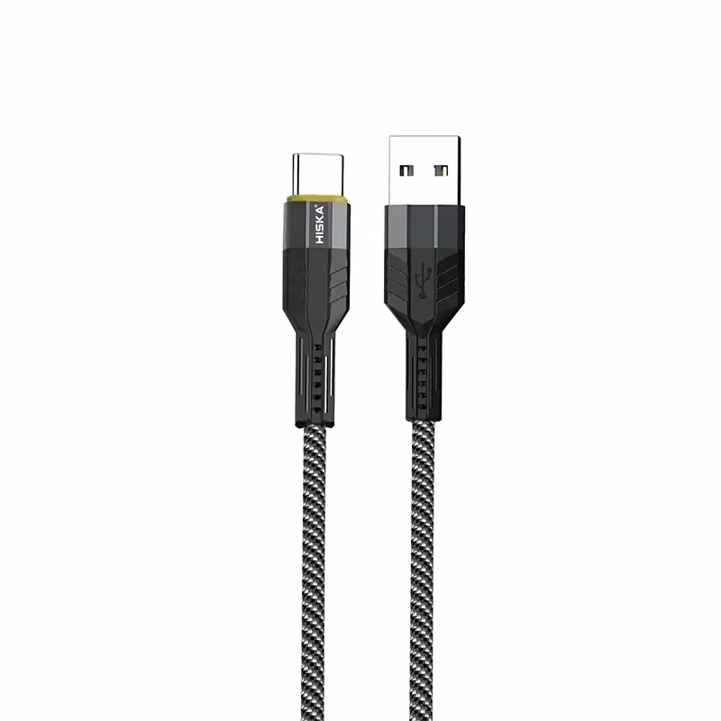 کابل تبدیل USB به Type-C هیسکا مدل LX-305C طول 2 متر