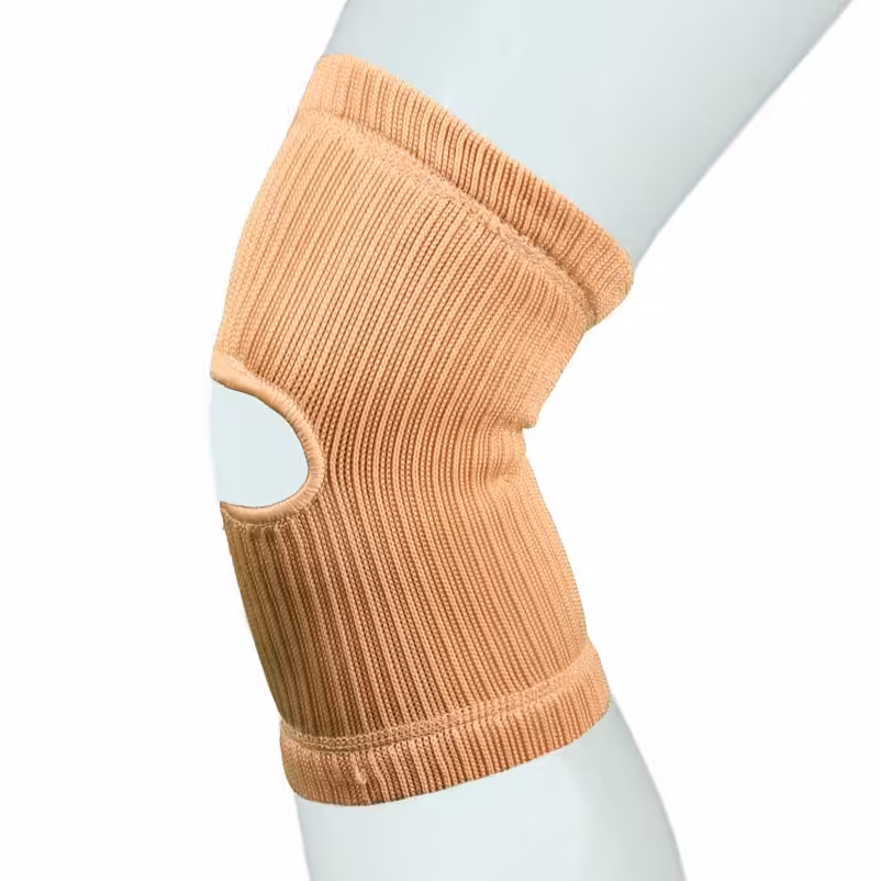 زانوبند کبریتی سوراخدار طبی نوید کد 111 (بسته 2 عددی - فری سایز)