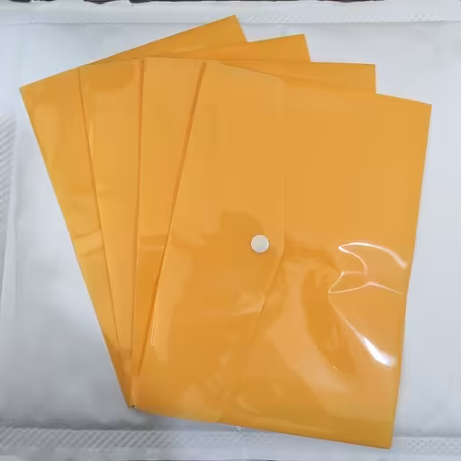 پوشه دکمه دار، نارنجی