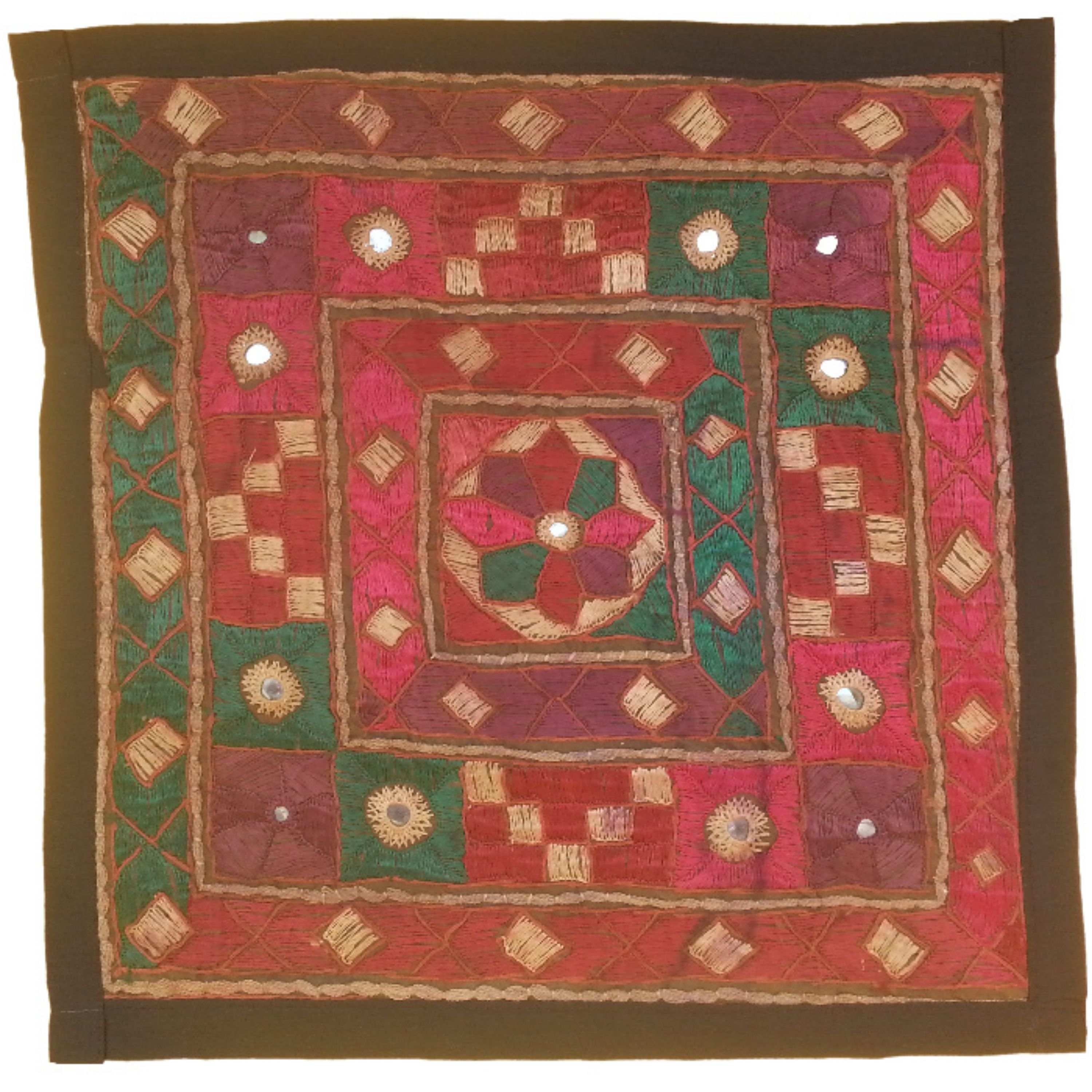 وسط میزی کوچک عسلی سوزن دوزی کد QUSOOZ41