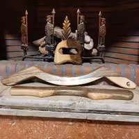 گراستون ابزار ماساژ چوبی 3 تیکه از بهترین چوب  گردو ، بدون هیچ رنگ شیمیایی ، ضد آب محکم و با دوام برای کار ماساژ 