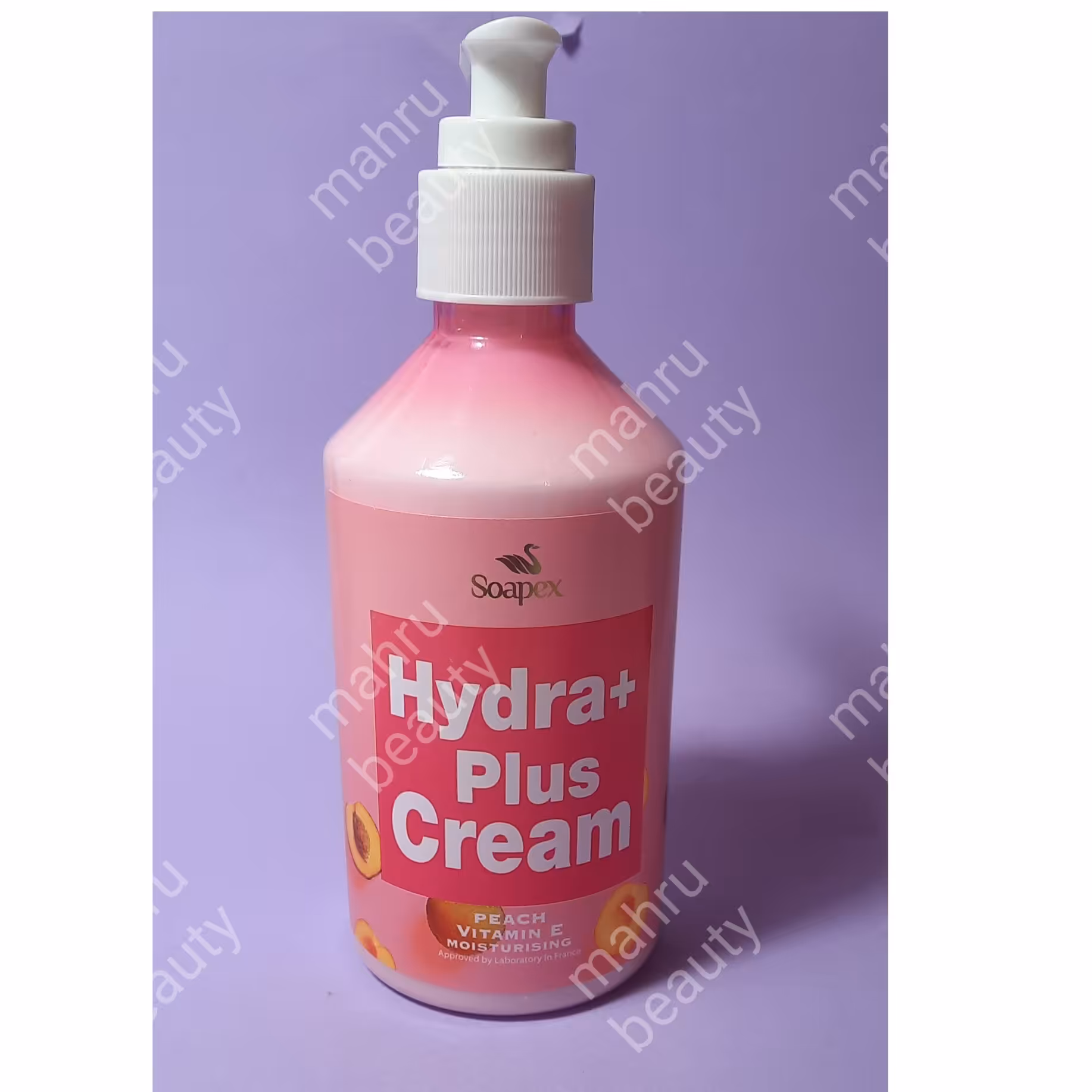 کرم آبرسان سوپکس مدل پمپی حجم 250 میل مخصوص پوست معمولی رایحه هلو محصولات پوستی ماهرو بیوتی