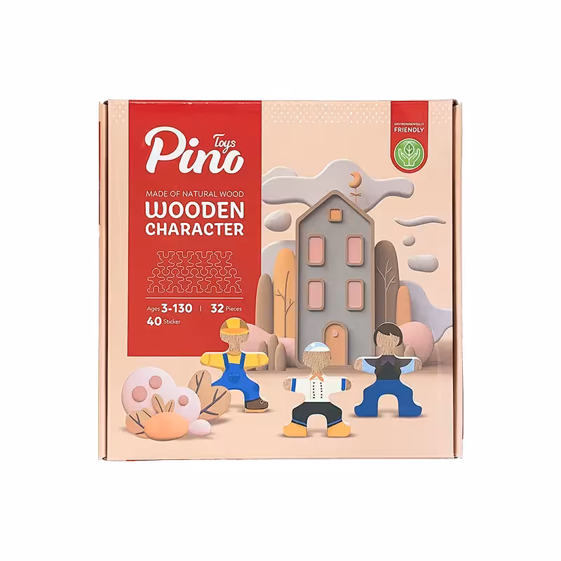 بازی فکری کاراکتر چوبی کد 401378