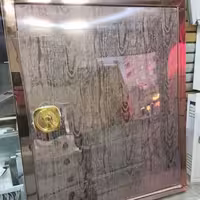 جعبه اتش نشانی برنزی طرح درختی لبه و درب استیل کابین گالوانیزه ضد زنگ ابعاد مشابه مابقی جعبه ها ابعاد استاندارد و سفارش