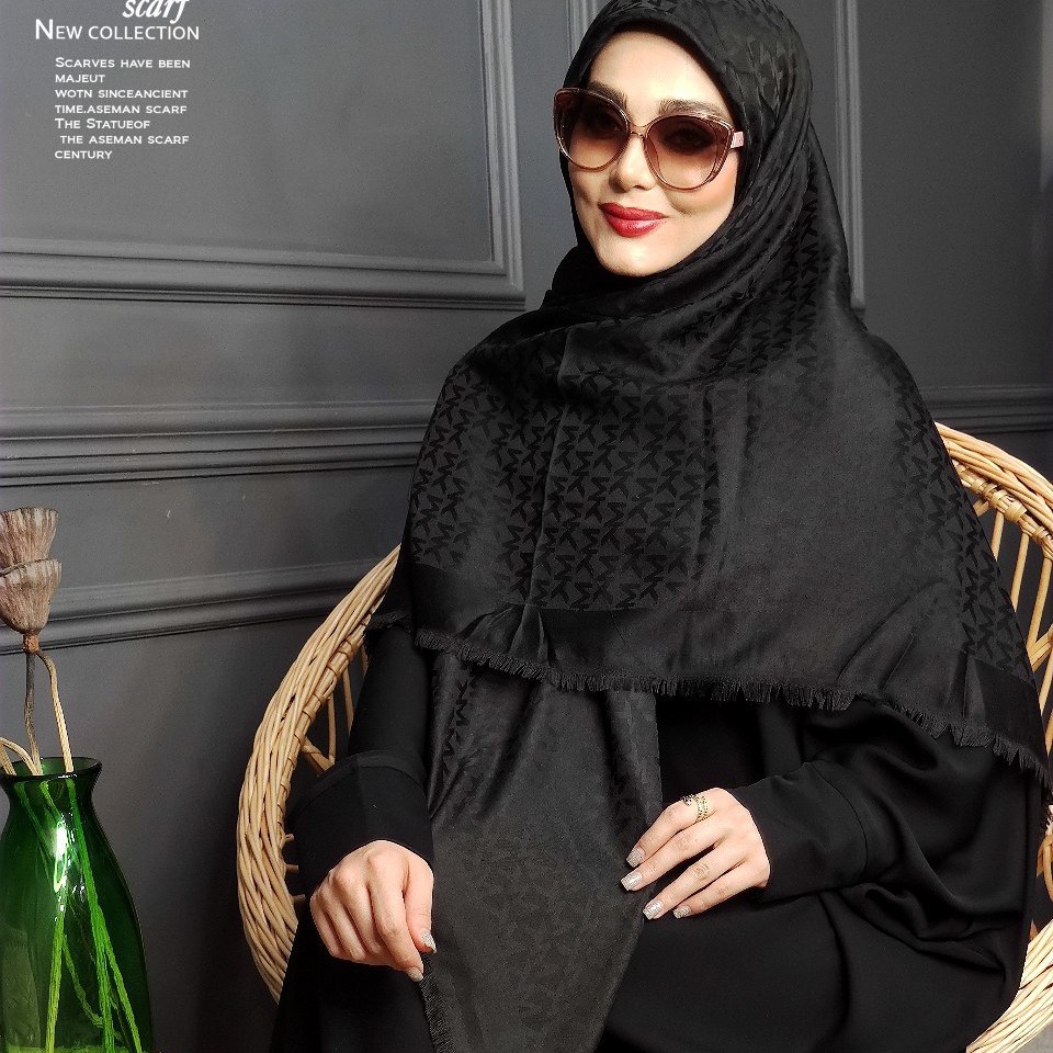 روسری نخی ژاکارد اعلا تضمین کیفیت و جنس
