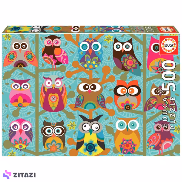 پازل 500 تکه ادوکا مدل The Owls