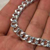 زنجیر گردنبند کارتیر نقره ای رنگ ثابت