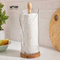 استند دستمال رولی چوبی لیمون 2254