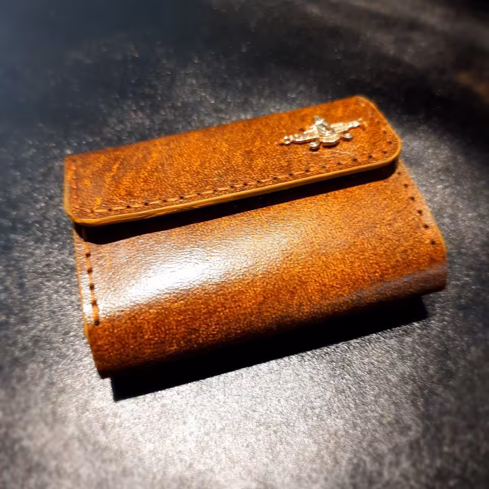 کیف جاکارتی چرم دست دوز