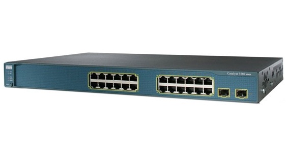 سوئیچ 24 پورت سیسکو مدل WS-C3560-24PS-S