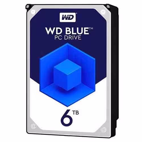 هارددیسک اینترنال وسترن دیجیتال مدل Blue WD60EZRZ ظرفیت 6 ترابایت
