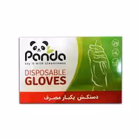  دستکش یکبار مصرف چند منظوره بهداشتی 100 عدد پاندا