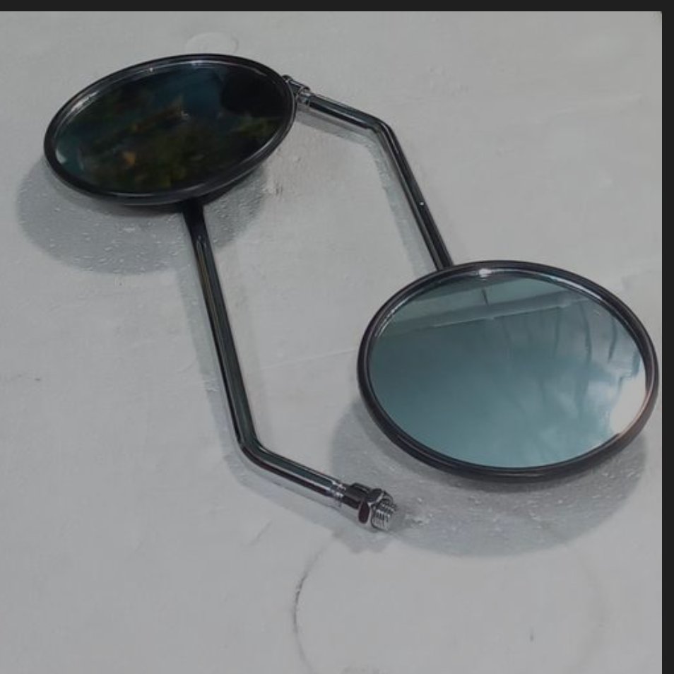 آینه موتور سیکلت هندا - گرد - 2 عدد - تکنو