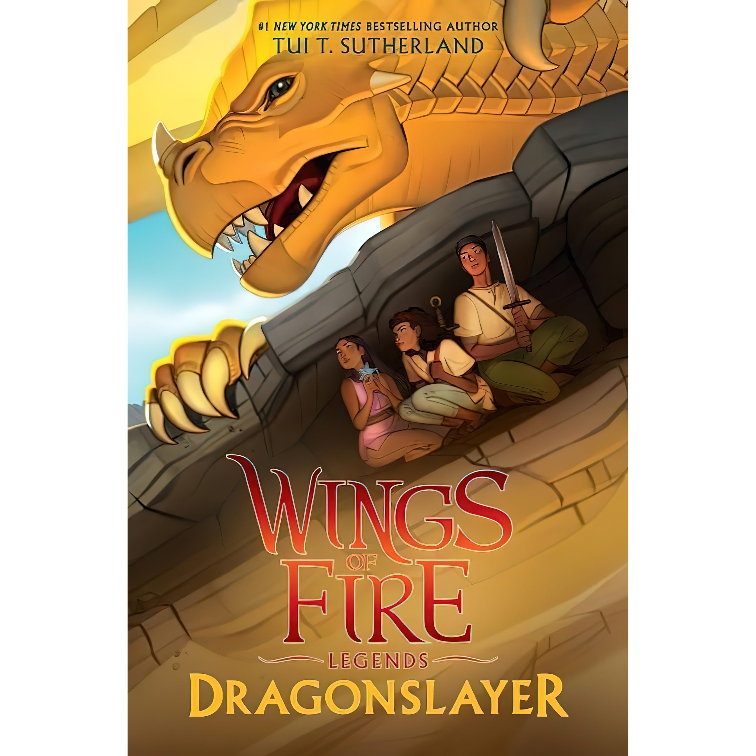 کتاب زبان اصلی Dragonslayer Wings of Fire اثر Tui T Sutherland