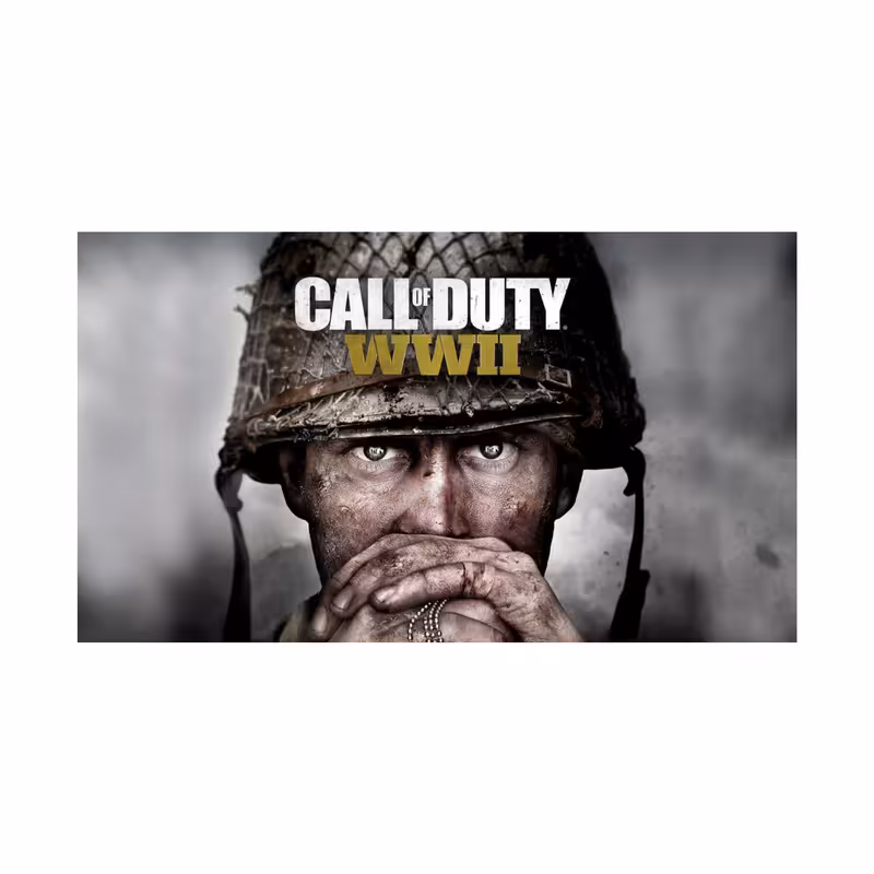 برچسب پلی استیشن 2 مدل اسلیم طرح Call Of Duty WwIi