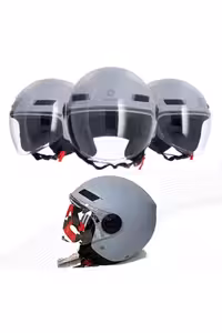 کلاه کاسکت موتورسیکلت صورتی 6023 S20 ایمنی JO KOTOTO M.C. م 5758 مات ناردو Shiro