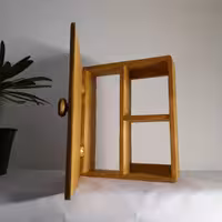 جعبه چوبی  پد و نوار بهداشتی