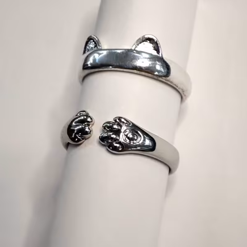 ست انگشتر گربه