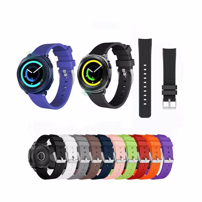 بند ساعت سامسونگ Gear Sport سیلیکونی طرح گلکسی