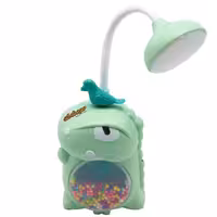 چراغ مطالعه رومیزی HQ1D سبز طرح دایناسور