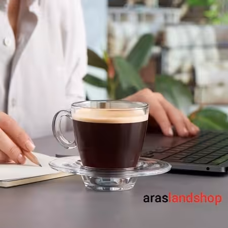 ست فنجان و نعلبکی پاشاباغچه مدل آکوا AQUA-95040