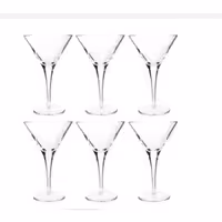 بستنی خوری ساچی ساده پایه بلند 6 عددی