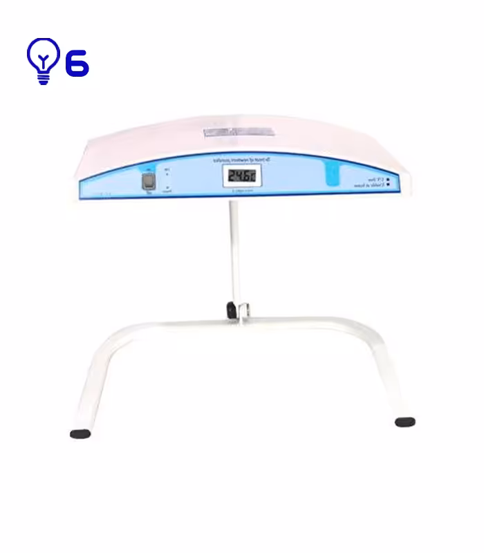 دستگاه فتوتراپی پایه دار 6 لامپه rx