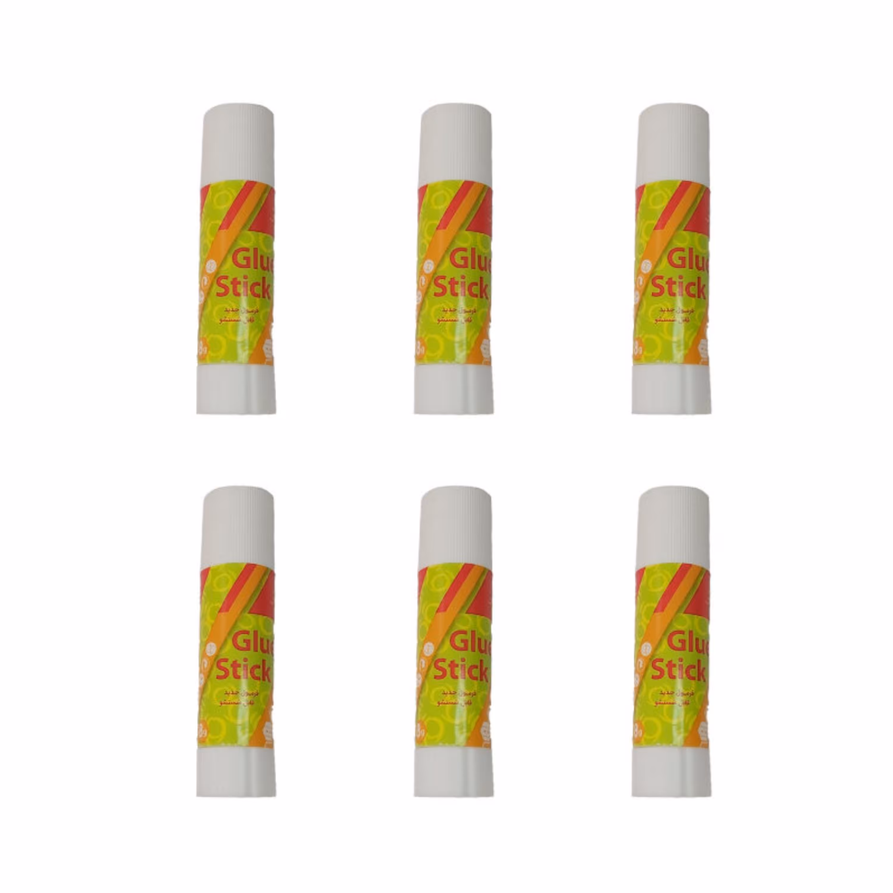 چسب ماتیکی لوکی کد 101 بسته 6 عددی