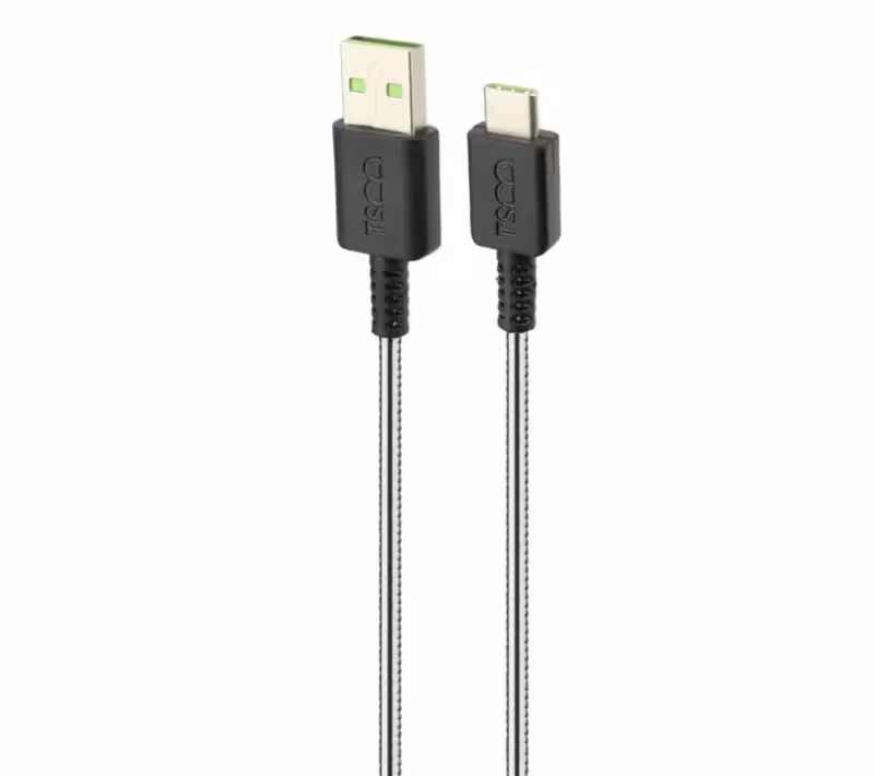 کابل تبدیل USB به Type-C تسکو مدل TC C302 طول 1 متر