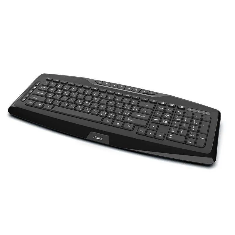 کیبورد بی سیم هیسکا مدل HX-KE240W