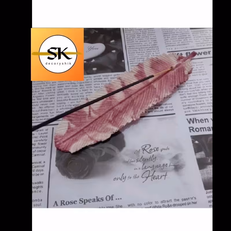 جا عودی طرح پر  صورتی 