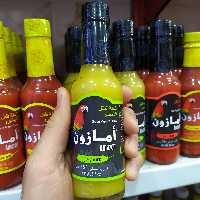 سس فلفل سبز آمازون(حارHOT)300گرمی