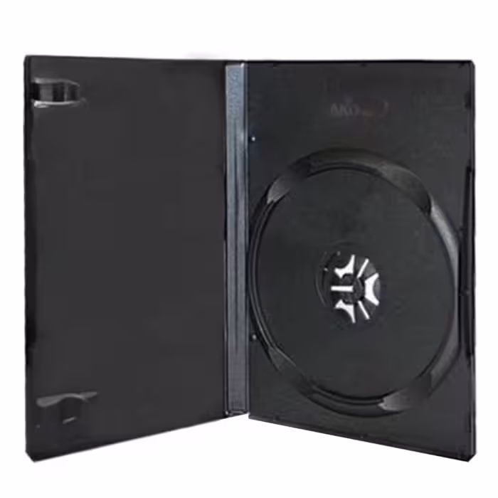 خرید قاب دی وی دی تک 14 میل مشکی