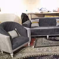 مبلمان راحتی 7 نفره چستر فیورنتینا با چوب روس و پارچه جاسمین خارجی شیک و مقاوم